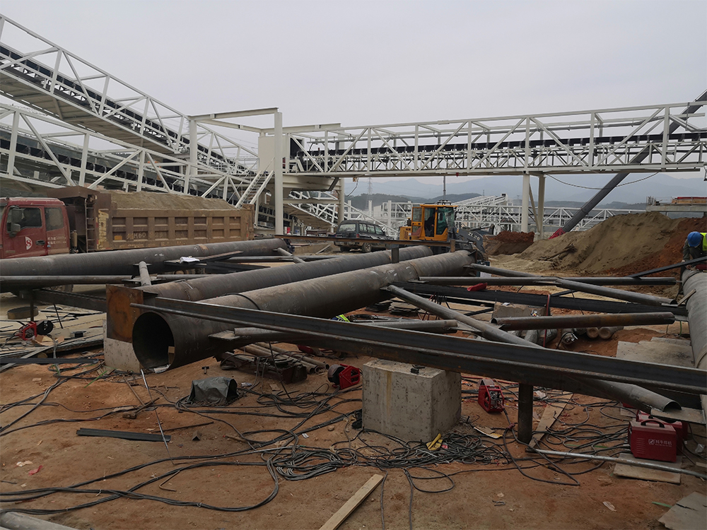 葫芦岛螺旋钢板仓湛江5000吨项目进展