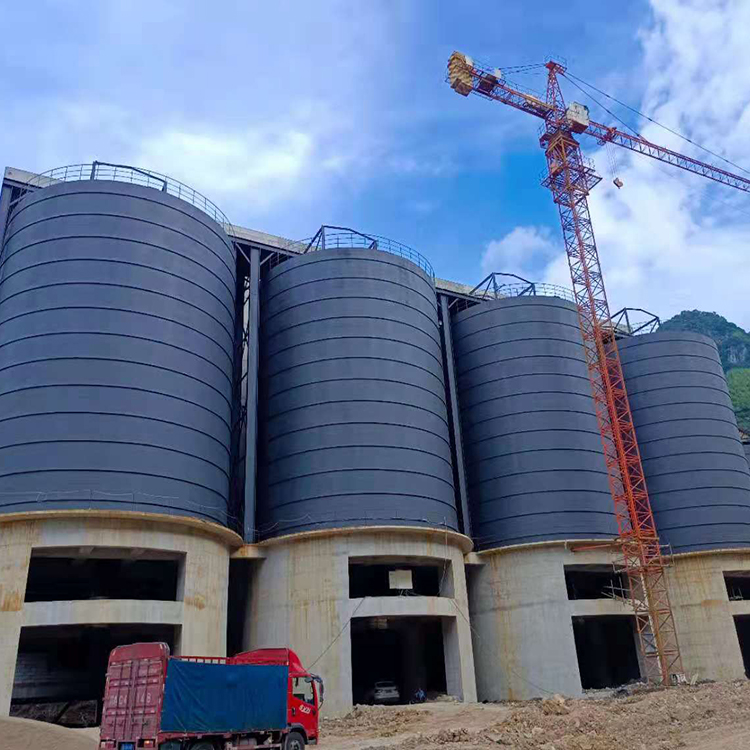 葫芦岛骨料钢板仓建造施工周期从规划到竣工的每一步